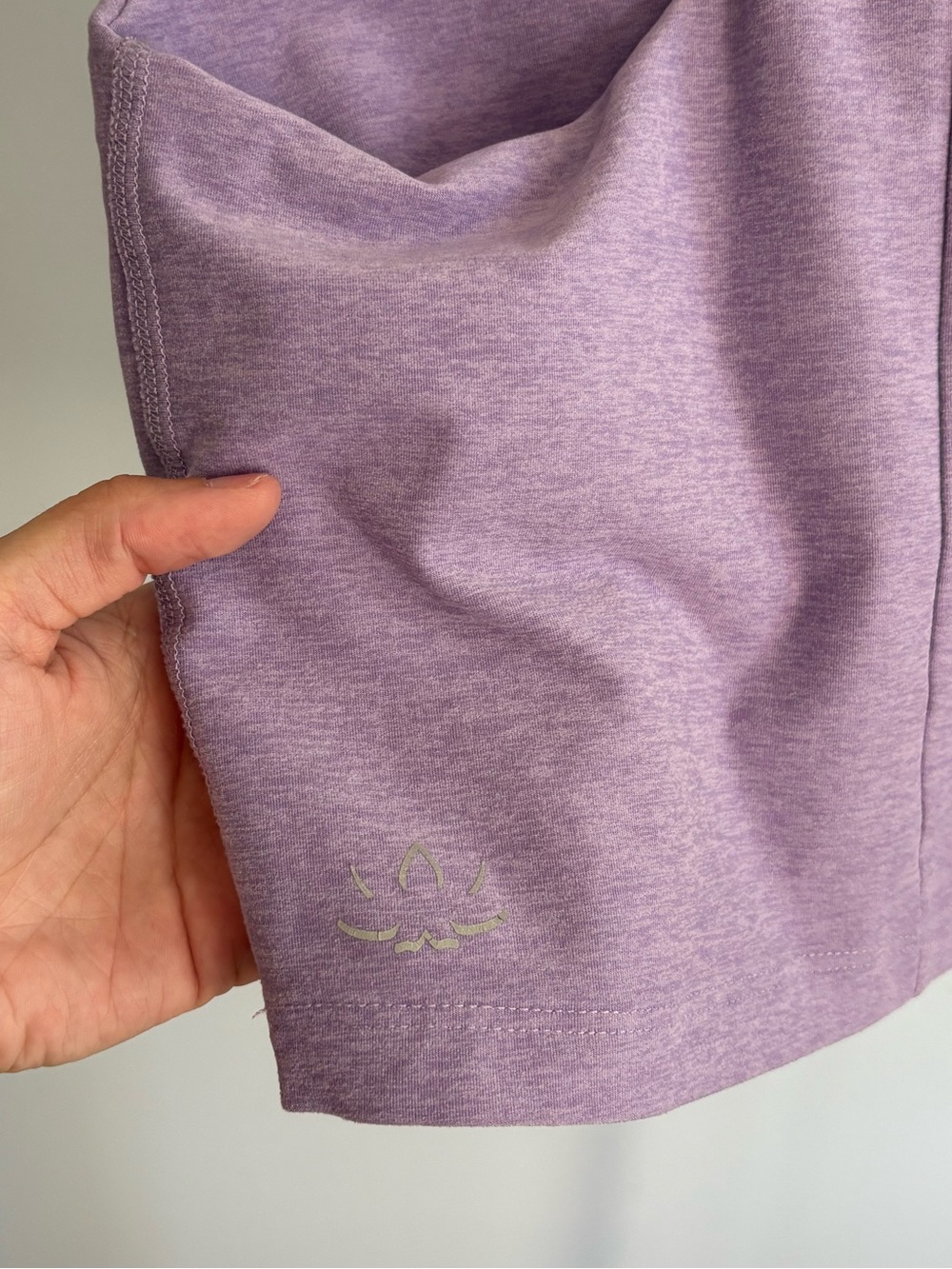 Beyond Yoga Spacedye Focus Cropped Tank Crisp Lavender Heather Medium - Picture 5 of 8